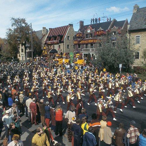 1977 Homecoming parade
